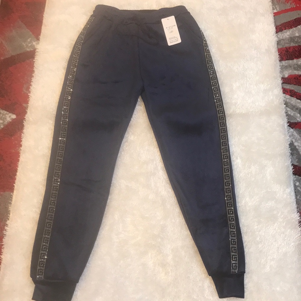 Yuna Velour Track Pants
